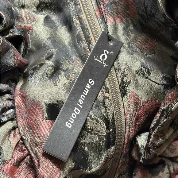 NWT Samuel Dong Jacquard Bubble dress - Picture 10 of 11